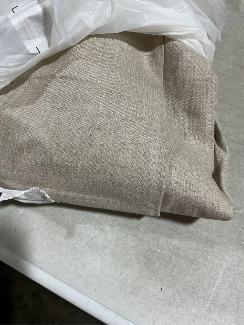 Quince - European Linen Room Darkening Curtain, 48x96, Flax. NWOT